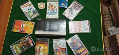 Sony PSP slim&lite + accessori + 9 giochi + omaggi