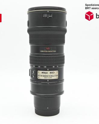 Nikon AF-S 70-200 F2.8 G ED VR (Nikon)