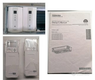 2 Unità interne Condizionatore Toshiba RAS-M13G3DV