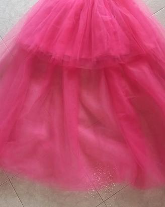 Gonna fucsia tulle
