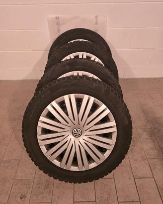 Cerchi originali Volkswagen e gomme invernali