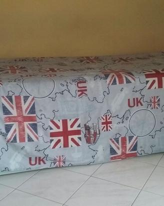 Divano con doppio letto materassi