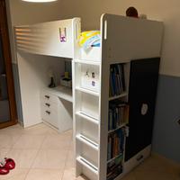 Cameretta Ikea soppalco