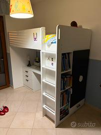 Cameretta Ikea soppalco
