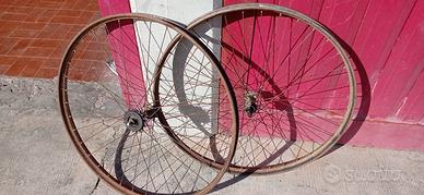 Ruote bici bacchetta Legnano 