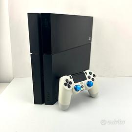 Ps4 Console Sony Playstation 4 nera fat da 500 gb