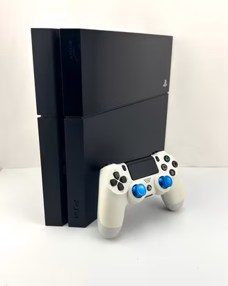Ps4 Console Sony Playstation 4 nera fat da 500 gb