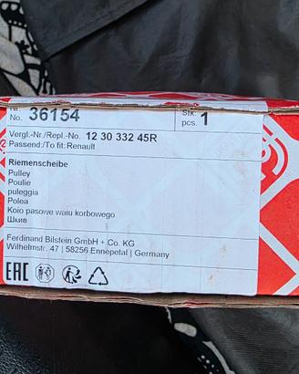 puleggia albero motore febi 36154