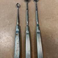 Lotto di 3 strumenti chirurgici vintage