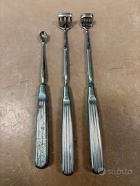 Lotto di 3 strumenti chirurgici vintage