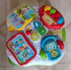 Tavolino mille attività prime scoperte Clementoni 