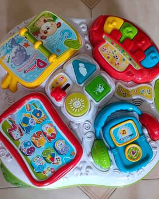 Tavolino mille attività prime scoperte Clementoni 