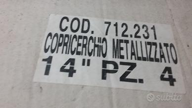 COPRICERCHIO METALLIZZATO
