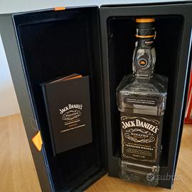 scatola bottiglia vuota jack daniels sinatra 