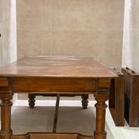 Tavolo antico 210 x 105 cm con cassetti
