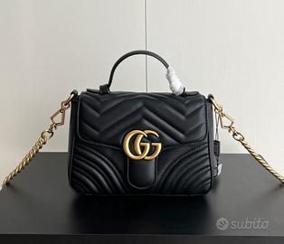 mini borsa a tracolla Gucci GG Marmont