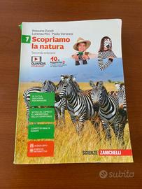 Libro di scienze 1 media Scopriamo la natura