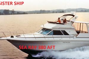Sea Ray 380 AFT Cabin Diesel Linea D'asse
