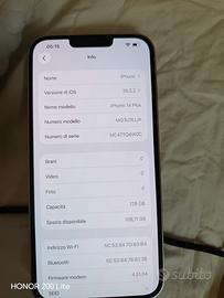 iphone 14 plus 128GB vedi descrizione