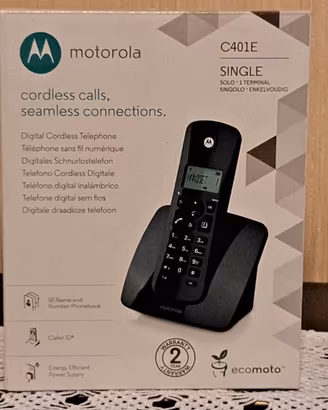 Telefono Motorola C401E cordless