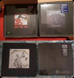 metallica vinile lp lotto cofanetti 