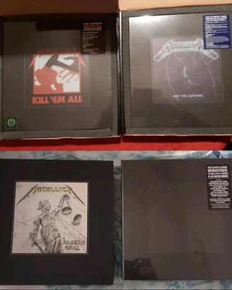 metallica vinile lp lotto cofanetti 