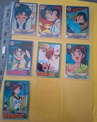 sailor moon cards set