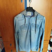 Camicia Jeans   con cappuccio  "alcott"