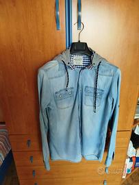 Camicia Jeans   con cappuccio  "alcott"