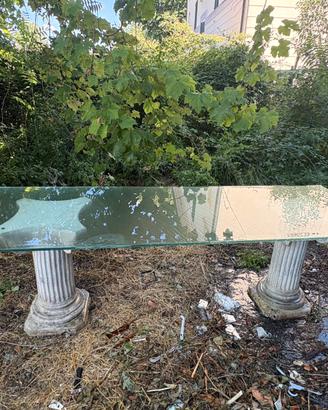 Tavolo da giardino stile neoclassico