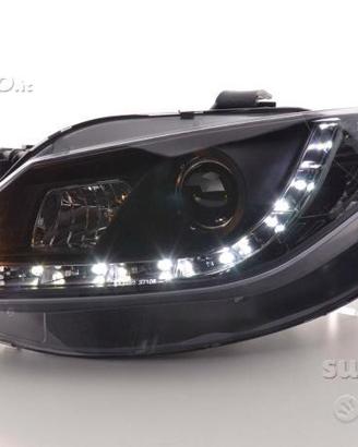 Fari anteriori Seat Ibiza 6j 08-12 DRL LED diurni