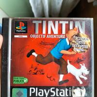 TINTIN Objectif Aventure RARO PS1 MULTILINGUE🇮🇹