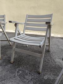 Foppapedretti poltrone sedie in legno da giardino 