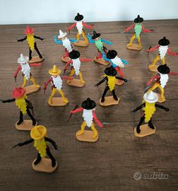 Cherilea Toys lotto Soldatini Messicani 1970