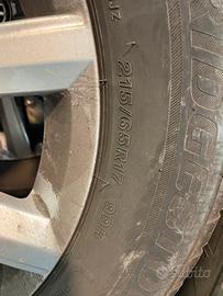 Treno gomme completo originale VW