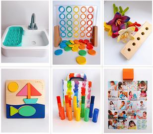 Lovevery Helper Kit giochi Legno Montessori