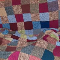 Coperta di lana a quadri