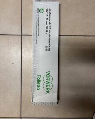 Filtri 116 117 Folletto Vorwerk