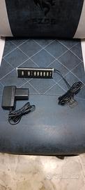Hub USB 2.0 Attiva con alimentatore Trust
