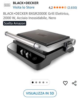 Bistecchiera tostiera elettrica