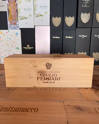 Giulio Ferrari Magnum 2010 Cassa di legno