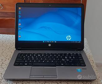 Notebook HP i5 quad core 12-GB SSD-256 Windows 11.