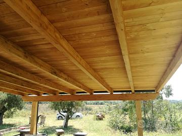 GAZEBI  PERGOLE  TETTOIE RICOVERO AUTO