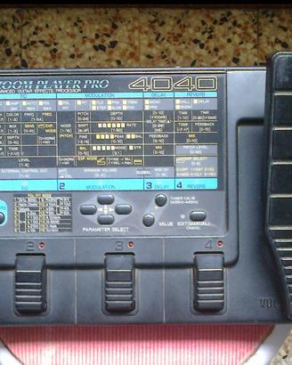 Pedaliera Zoom Player Pro 4040