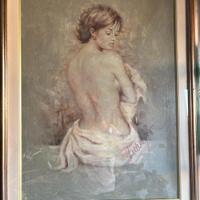 dipinto nudo di donna 