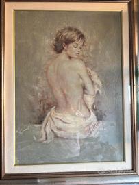 dipinto nudo di donna 