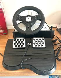 Fanatec doeedster 2, volante corsa compl.pedaliera