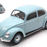 Modellino auto vw maggiolino scala 1/24