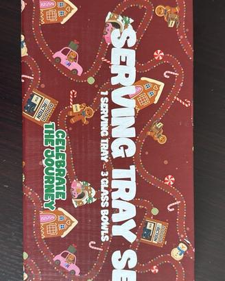 Vassoio da portata con ciotole