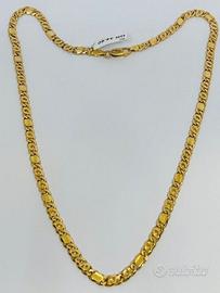 collana uomo oro 18kt grammi 34.90